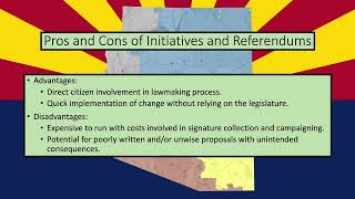 Direct Democracy in Arizona The Power of Initiatives and Referendums [upl. by Yrehc915]