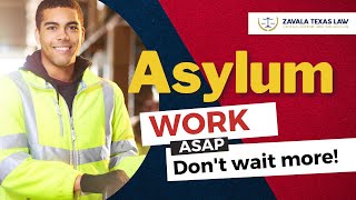 Asylum Work Permit 180 Days after applying for Asylum New Rule  News 2022 [upl. by Nide]