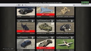 158 Million Warstock Spending Spree GTAV online [upl. by Nwahsiek751]