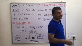 Electrophoresiscataphoresis and anaphoresis Tyndall effect Coagulation dialysis surface chemis [upl. by Peedsaj699]