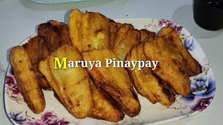 Maruya  Saging Saba RecipePangnegosyo❗ [upl. by Rugg]