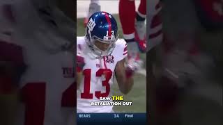 Intense Football Moments Odell Beckham Jrs Major Retaliation [upl. by Portwine480]