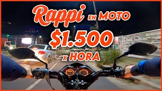 RAPPI en MOTO 🛵 ¿cuánto se gana repartiendo en Argentina [upl. by Adiesirb]