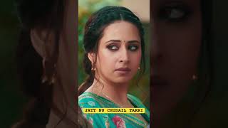 Jatt Nu Chudail Takri 🙉 SargunMehta GippyGrewal RoopiGill punjabifunnyvideos 😂 [upl. by Gawain]