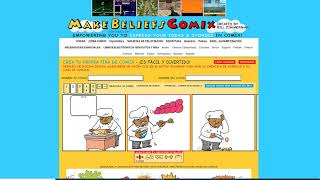 HERRAMIENTA VIRTUAL PARA TRABAJAR ONLINE EN CLASSROOM Y HACER COMICS  MAKE BILEFS COMIX [upl. by Er]