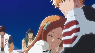 Orihime and ichigo moments in ThousandYear Blood War Arc Part 3 ep 5 [upl. by Samot]