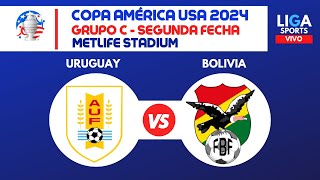 URUGUAY VS BOLIVIA  COPA AMERICA USA 2024  SEGUNDA FECHA GRUPO C [upl. by Hermosa982]