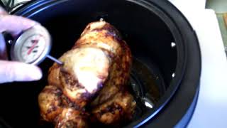 Rotisserie Chicken in the Kogan Healthy Choice 10 LitAir Fryer [upl. by Onidranreb]