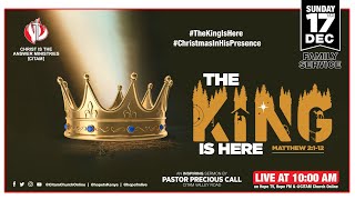 The King Is Here  Pastor Precious Call  CBS  CITAM Church Online [upl. by Aldon]