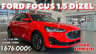 FORD FOCUS 4K 15 DİZEL TİTANİUM STİL İNCELEME [upl. by Bethany]