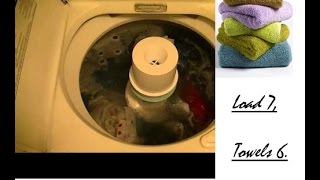 1992 Kenmore Washing Machine Load 7 Towels 6 [upl. by Akyssej]