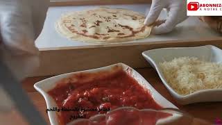 بغرير معمر بالخس والكفتة  CREPES FARCIES POUR EPATER VOS INVITES [upl. by Edya180]