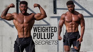 GET A STRONGER WEIGHTED PULLUP TECHNIQUE REVEALED [upl. by Noscire]