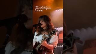 Ella Langley live in Nashville 🤎 [upl. by Atirb]