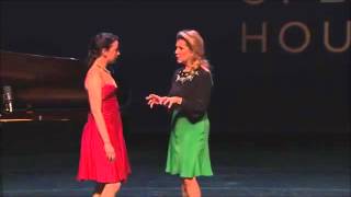 Joyce DiDonato teaches a student to trill [upl. by Reema530]