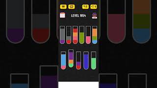 Water sort puzzle  Level 1654 [upl. by Foley261]