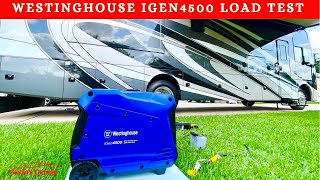 The Westinghouse Igen4500 Generator Load Test and Review [upl. by Taffy]