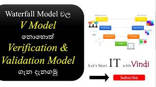 V Model  Verification and Validation Model in Sinhala [upl. by Nessie]