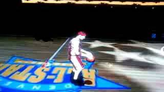 NBA Live 05 Double Between legs Dunk [upl. by Eurd]