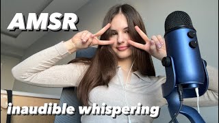 ASMR the best inaudible whisper ❤️ [upl. by Buatti]