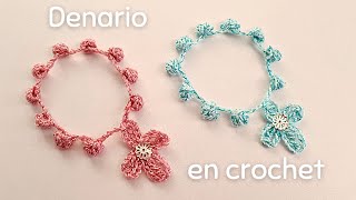 Denario o Decenario 💓 tejido en CROCHET  Recuerdo Especial y MUY SENCILLO [upl. by Ahsietal]