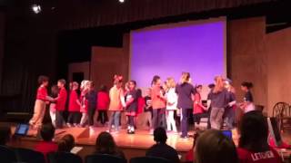 Hola Hola Como Estas University Liggett School elementary school students perform Spanish song [upl. by Phelips]