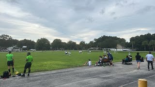 Water Spring Middle School Boys Soccer vs Ocoee Middle School [upl. by Yelyac]