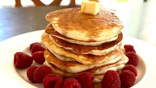 Yoghurt Pancakes Breakfast Recipe [upl. by Wilbert]