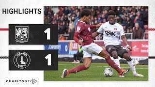 Highlights Northampton Town 1 Charlton 1 March 2024 [upl. by Sherr]