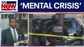 Atlanta SWAT standoff Suspect in custody after armed barricade  LiveNOW from FOX [upl. by Carbo]