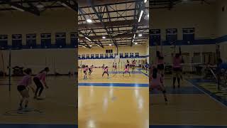 15U Volleyball Girls Scrimmage at CCVV Practice With Coach Chela Short Video volleyballmatch fyp [upl. by Aranaj]