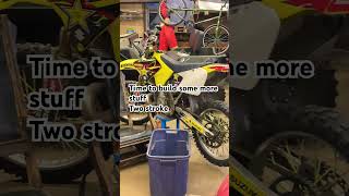 New project rm250 automobile rm250 2stroke dirtbike overhaul [upl. by Campagna]