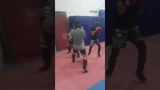 Sparing cick boxing classe [upl. by Enyt]