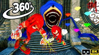 Sonic Tapes 360° VS Knuckles From The Past  Part I  Scary VR 360º 8K Animation Film [upl. by Asseniv698]