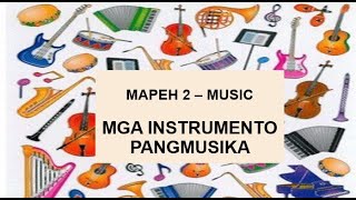 MUSIC Q3 W5 TUNOG NG MGA INSTRUMENTONG PANGMUSIKA [upl. by Gentes]