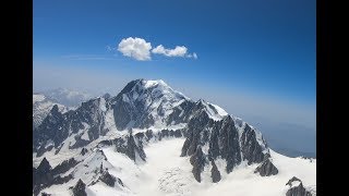 Paragliding Chamonix and top landing on Mont Blanc  4810m 20190626 [upl. by Wehrle]