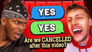 SIDEMEN TRY NOT TO GET CANCELLED CHALLENGE [upl. by Wilkens263]