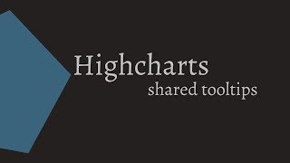 Highcharts  shared tooltips [upl. by Sorvats943]