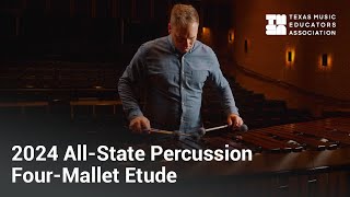 Texas AllState FourMallet Etude – La Cancion from quotImpressions on Woodquot by Julie Davila [upl. by Etta]