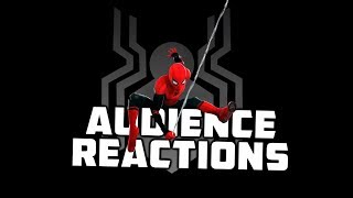 SpiderMan Far From Home SPOILERS Audience Reactions  TWO REACTIONS [upl. by Samantha]