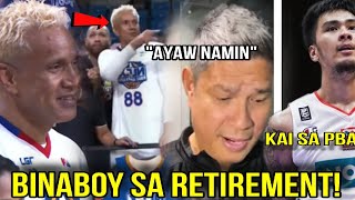 BAKIT HINDI PINAG RETIRO SA TNT BINABOY NA RETIREMENT ASI KAI SOTTO PAPASOK SA PBA NEWS UPDATES [upl. by Acinoed]