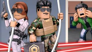 His REAL Parents Were SECRET AGENTS A Roblox Movie [upl. by Krug]