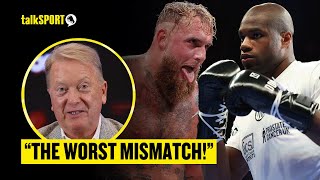 Frank Warren REACTS To Daniel Dubois CALLING OUT Jake Paul In Amusing DEBATE With Simon Jordan [upl. by Fugere]