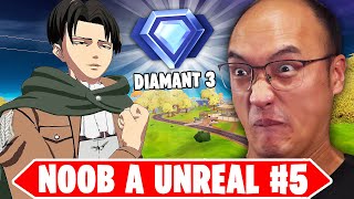 ENFIN DIAMANT 3 SUR FORTNITE CHAPITRE 2 Noob À Unreal 5 [upl. by Ahsakal859]