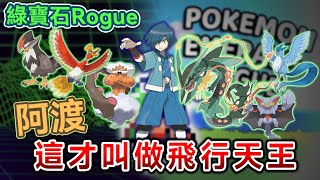 寶可夢xRoguelike！阿渡，這才叫做飛行天王好嗎？【綠寶石Rogue單打EP1】 [upl. by Sinnel]