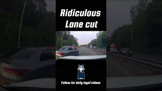 Worst lane change ever England [upl. by Annoyi]