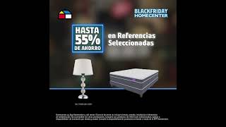 Sorprende tus sentidos con los miles de productos y ahorros increíbles en el Blackfriday Homecenter [upl. by Marena600]