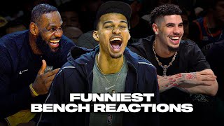 The BEST and FUNNIEST NBA Bench Reactions 😆 [upl. by Agnola]