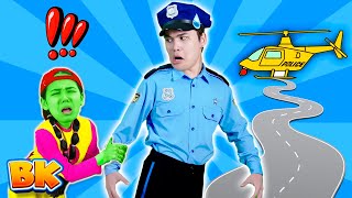 My Daddy Is A Policeman Song  Kids Songs amp More  BisKids World [upl. by Betteanne]