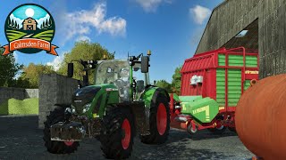 LS22 CALMSDEN FARM 29 Frisches Heu für unsere Kühe  FARMING SIMULATOR 22 [upl. by Aryl]